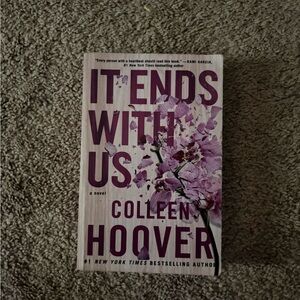 'It Ends With Us' Book - Purple Cover